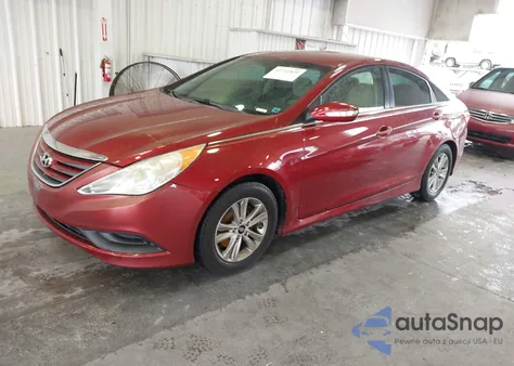 2014 Hyundai Sonata Gls z USA, uszkodzony, nr VIN 5NPEB4AC7EH948308
